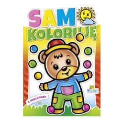 Kolorowanka sam koloruję KRZESIEK