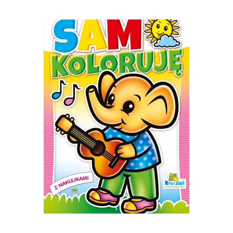 Kolorowanka sam koloruję KRZESIEK