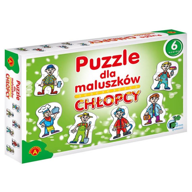 Puzzle dla maluszków Chłopcy ALEXANDER