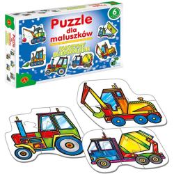 PUZZLE DLA MALUSZKÓW MASZ. BUDOWLANA