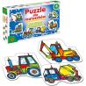 PUZZLE DLA MALUSZKÓW MASZ. BUDOWLANA