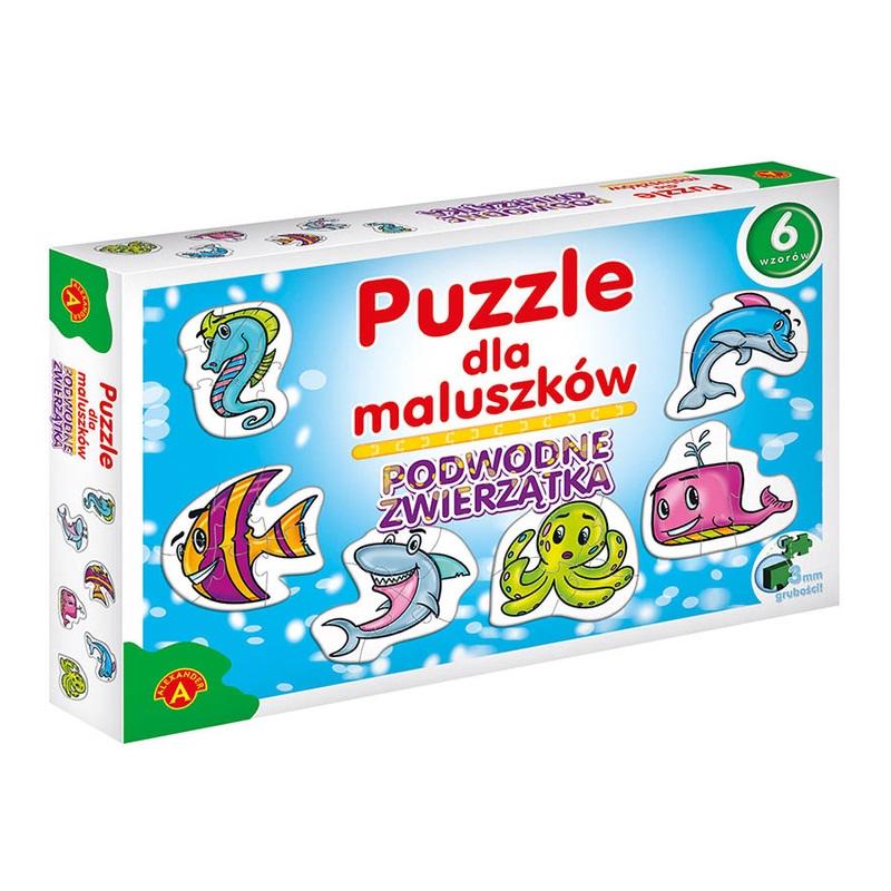 PUZZLE DLA MALUSZKÓW PODW. ZWIERZĘTA