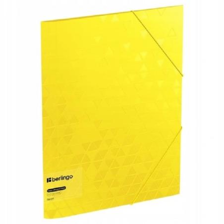 BERLINGO TECZKA Z GUMKĄ NEON YELLOW