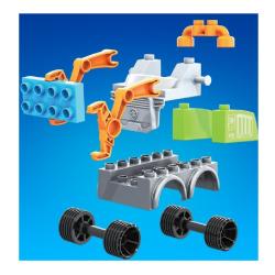 MEGA BLOKS PSI PATROL ŚMIECIARKA