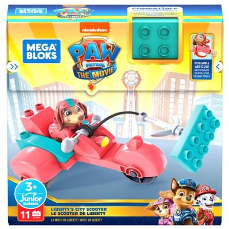 MEGA BLOKS PSI PATROL KLOCKI SKUTER