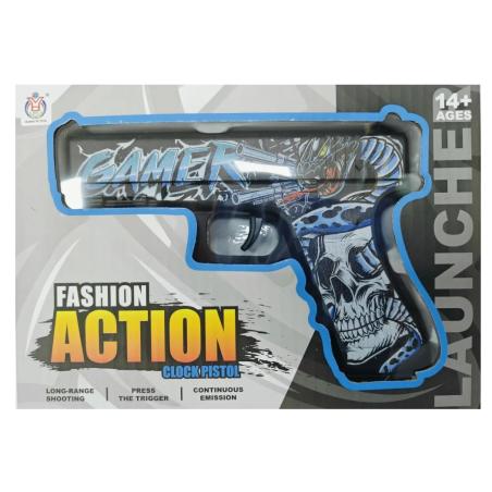 PISTOLET ACTION NA KULKI ŻELOWE HY116WB