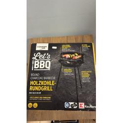 Grill okrągły na węgiel drzewny