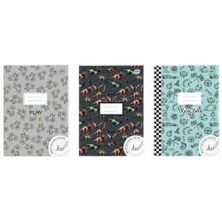 Zeszyt A4 32k linia kolorowa Do nauki pisania INTERDRUK