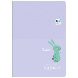 Zeszyt A5 16k kratka B&B Kids pastel (BB) INTERDRUK