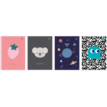 Zeszyt A5 16k kratka Kolekcja dziewczęca (C) INTERDRUK