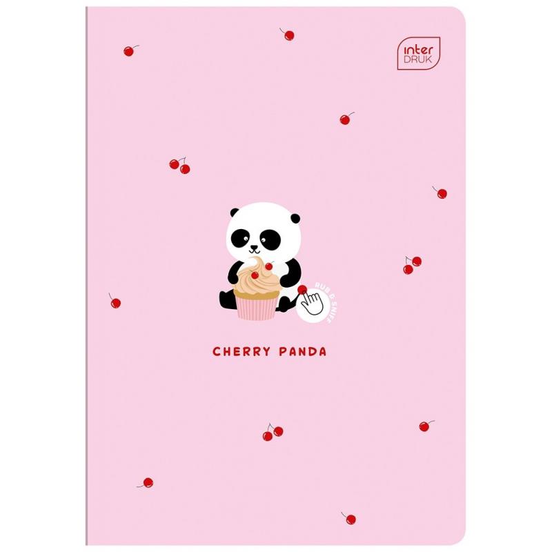 Zeszyt A5 32k kratka Zapachowy wiśnia/cherry INTERDRUK