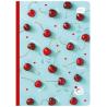 Zeszyt A5 32k kratka Zapachowy wiśnia/cherry INTERDRUK