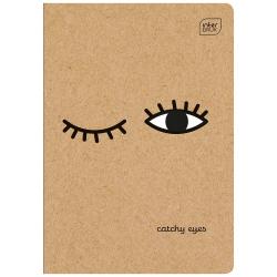 Zeszyt A5 60k FSC Kraft kratka (ECO) INTERDRUK