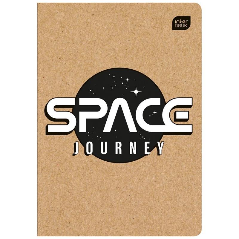 Zeszyt A5 60k FSC Kraft kratka (ECO) INTERDRUK