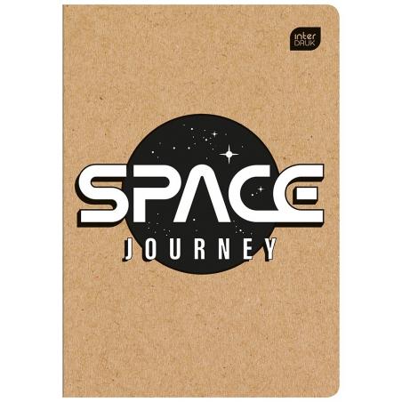 Zeszyt A5 60k FSC Kraft kratka (ECO) INTERDRUK