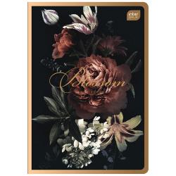 Zeszyt A5 80k kratka Satin Gold (SG) INTERDRUK