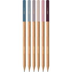 Ołówek HB Satin Gold kolor mix INTERDRUK