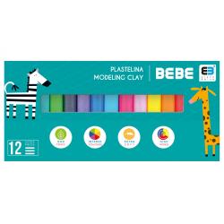 Plastelina 12 kol. BB Kids INTERDRUK