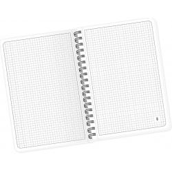 Kołozeszyt B5 100k kratka Academy Pastel (AC) INTERDRUK