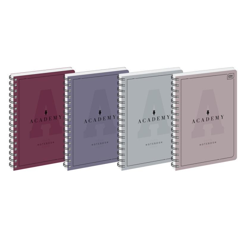 Kołozeszyt B5 100k kratka Academy (AC) INTERDRUK