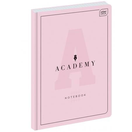 Brulion A4 96k kratka Academy Pastel (AC) INTERDRUK