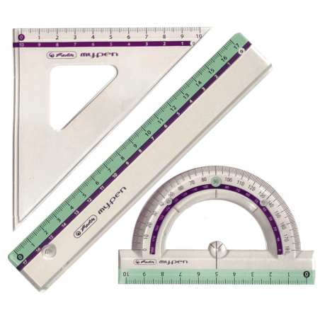 Komplet geometryczny 3cz. My pen (1) pp HERLITZ