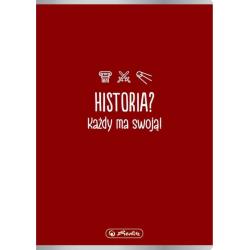 Zeszyt A5 60k kratka Historia HERLITZ