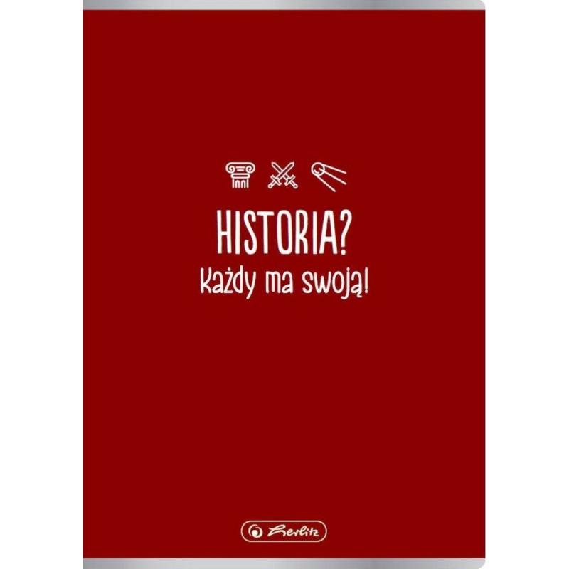 Zeszyt A5 60k kratka Historia HERLITZ