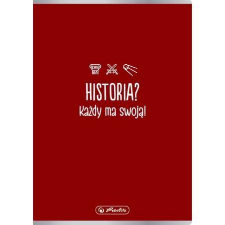 Zeszyt A5 60k kratka Historia HERLITZ