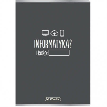 Zeszyt A5 60k kratka Informatyka HERLITZ