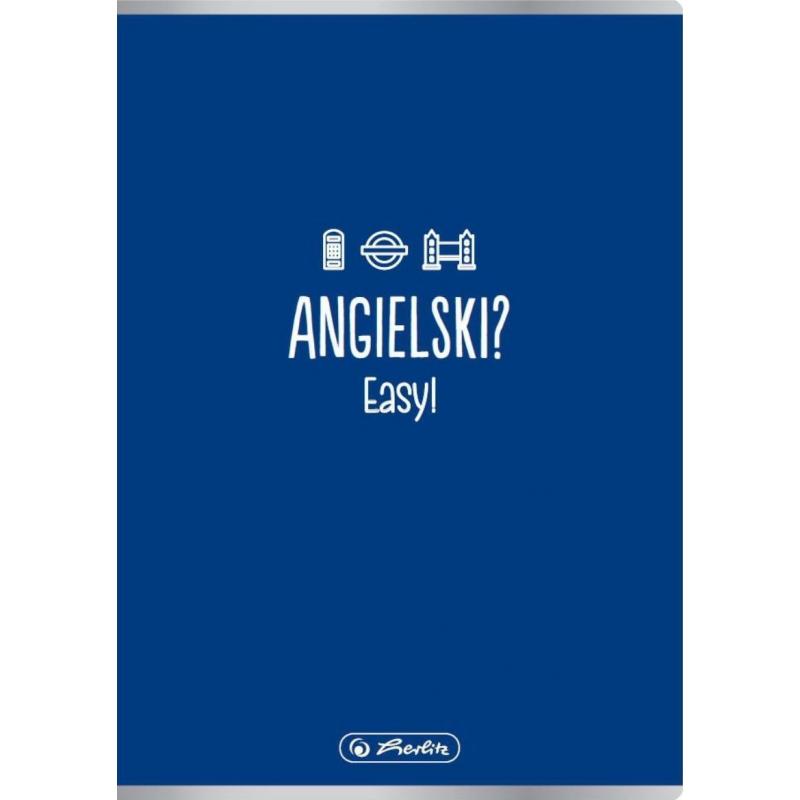 Zeszyt A5 60k kratka J.angielski HERLITZ