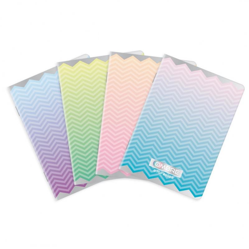 Zeszyt Ombre Powder A4 60k kratka TOP 2000