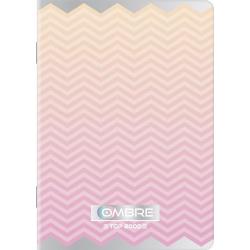 Zeszyt Ombre Powder A4 96k kratka TOP2000
