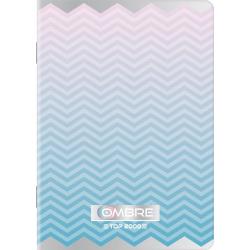 Zeszyt Ombre Powder A4 96k kratka TOP2000