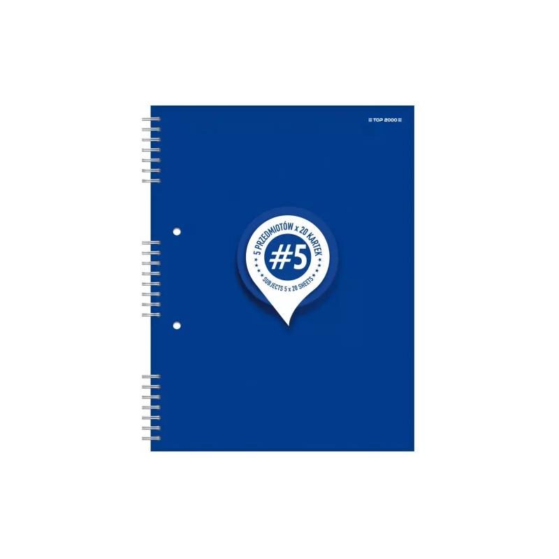 TOP KOŁOZESZYT B5 100K GRID STUDENT21
