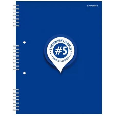 Kołozeszyt B5 100k kratka Student21 TOP 2000