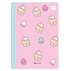 Zeszyt A5 16k linia podwójna kolor INTERDRUK