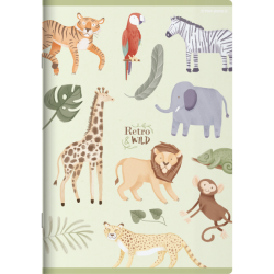 ВЕРХНІЙ НОУТБУК A5 32K FREE&WILD LP2K DOUBLE LINE