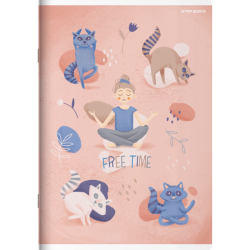 Zeszyt A5 32k linia podwójna Free&Wild LP2K TOP 2000