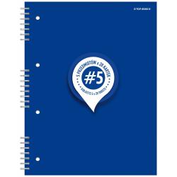 ВЕРХНЄ КОЛО A4 100K СТУДЕНТСЬКА 21 РЕШІТКА СИНЬОГО КОЛЬОРУ