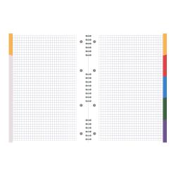 ВЕРХНЄ КОЛО A4 100K СТУДЕНТСЬКА 21 РЕШІТКА СИНЬОГО КОЛЬОРУ