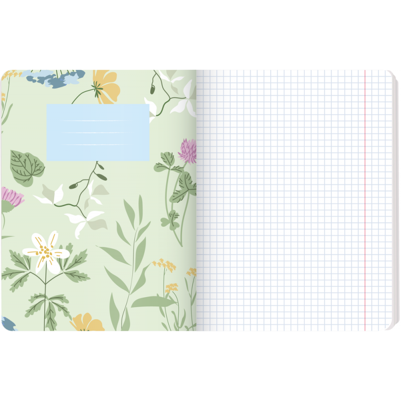 Zeszyt A5 32k Secret Garden kratka TOP 2000