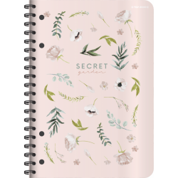 Kołozeszyt A4 80k Sscret Garden kratka 2022 TOP 2000