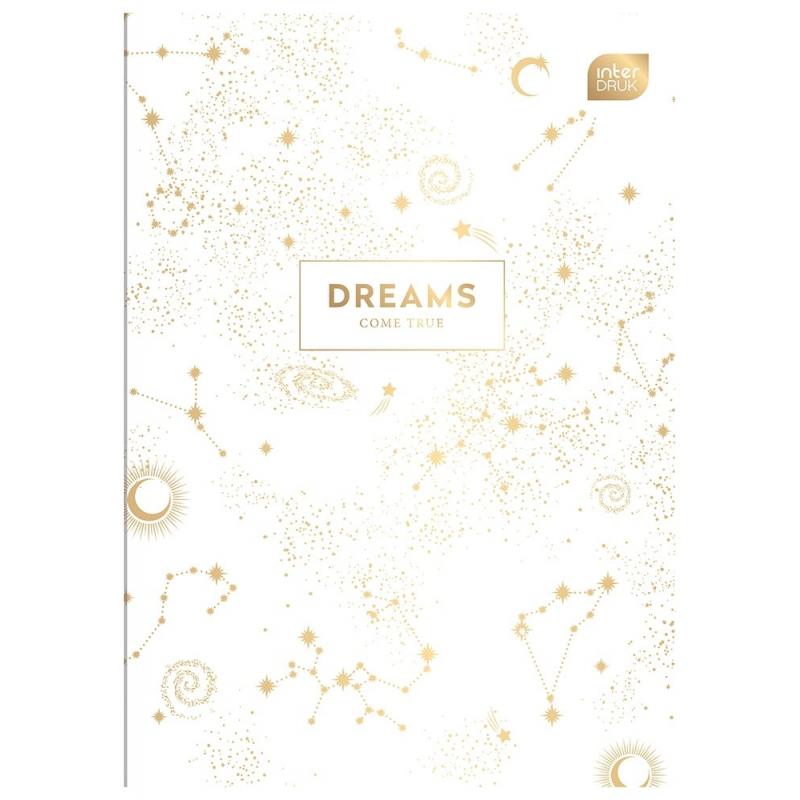 Zeszyt A5 60k kratka Metalic Dreams (D) INTERDRUK
