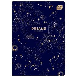 Zeszyt A5 60k kratka Metalic Dreams (D) INTERDRUK