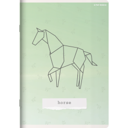 Zeszyt Linea A5 16k LP2K mix linia podwójna TOP 2000