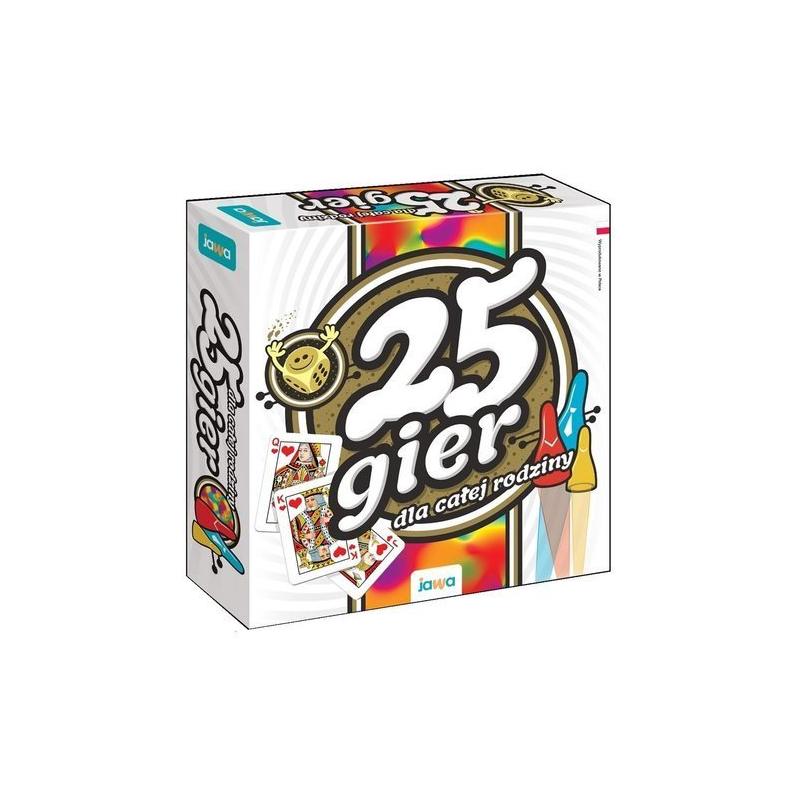 Gra 25 gier dla całej rodziny 01045 JAWA