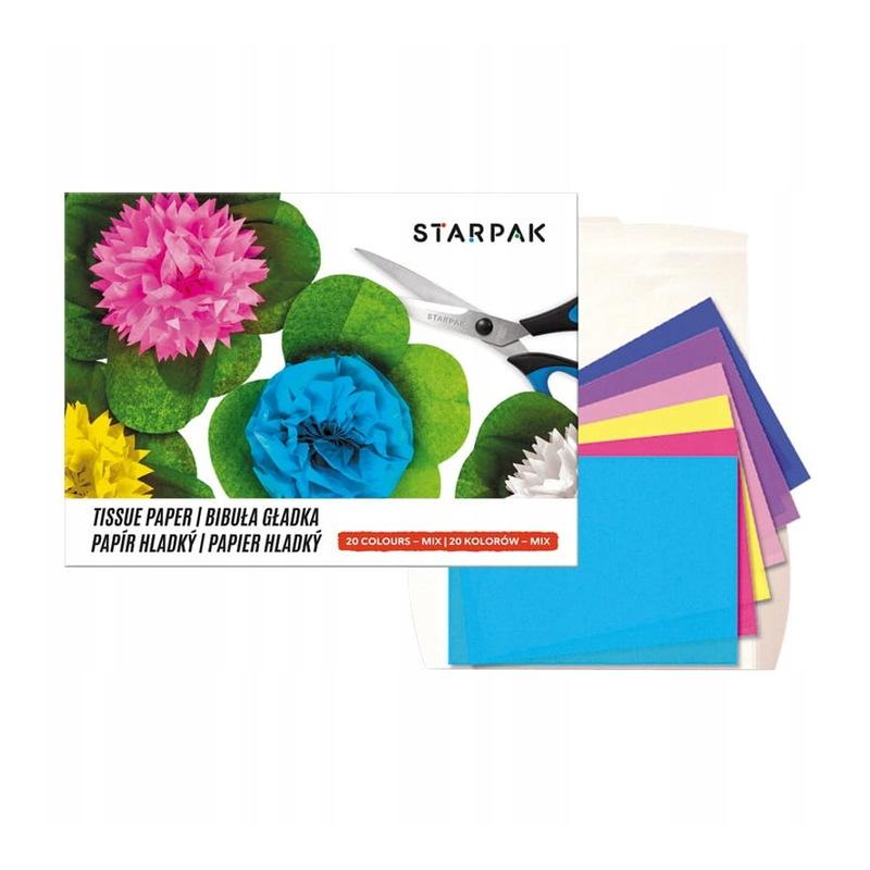 ПАПІР STARPAK ГЛАДКИЙ ЦИГАРКОВИЙ C4 20 COL. STK FOLDER