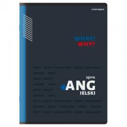 Zeszyt Język angielski A5 60k kratka TOP 2000