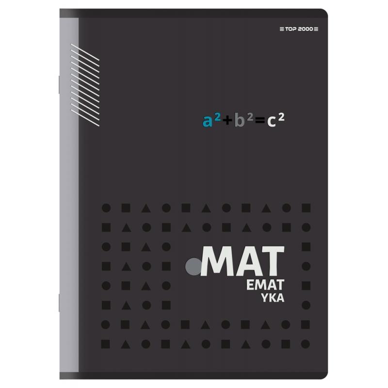 Zeszyt Matematyka A5 60k kratka TOP 2000